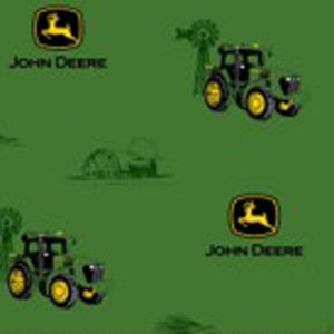 John Deere Tractor Logo Print Green 20280