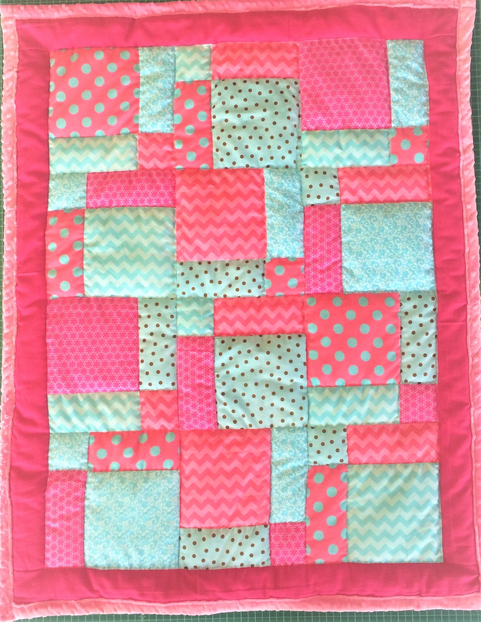 Pre-Cut Baby Quilt Kit (Click here for more detail)